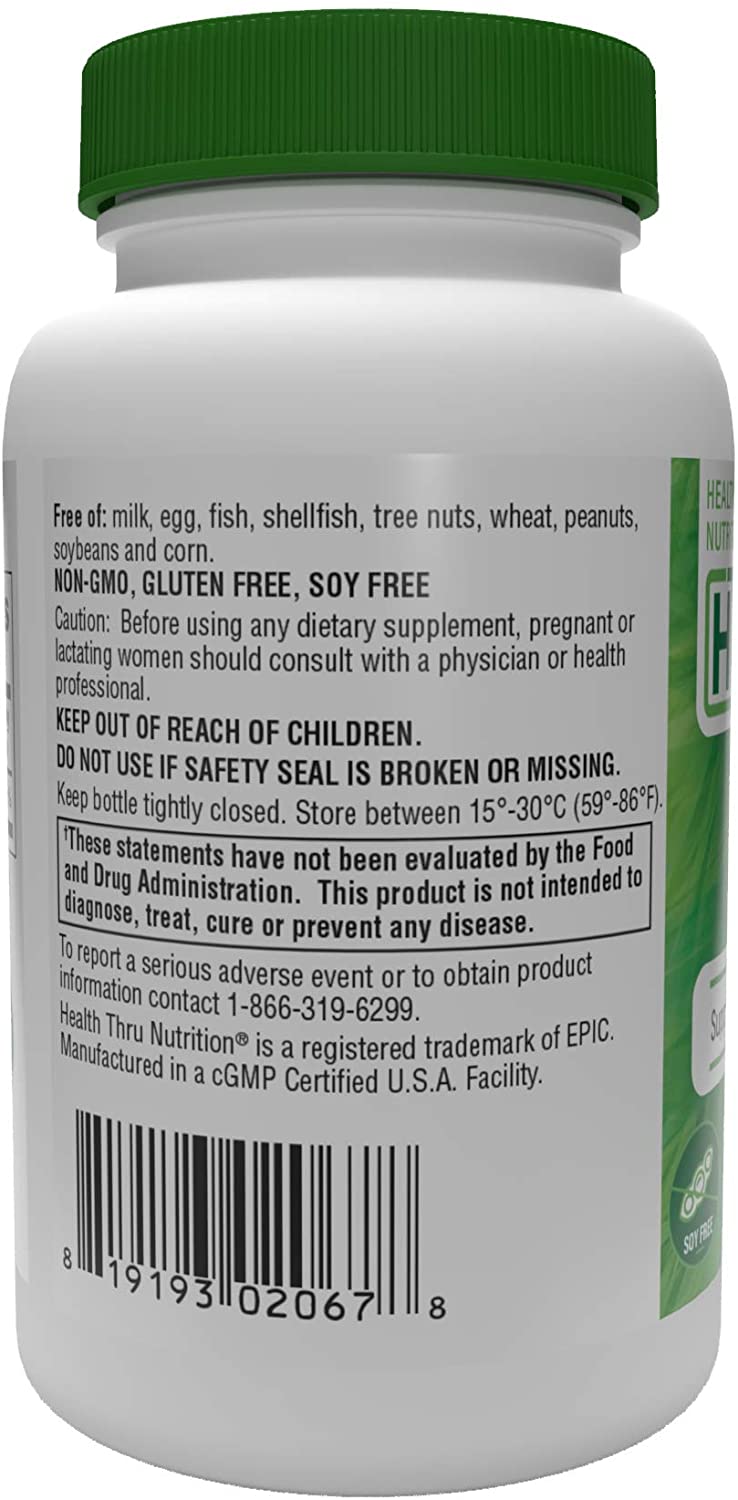 Health Thru Nutrition Biotin 10,000mcg 100 Vegecaps