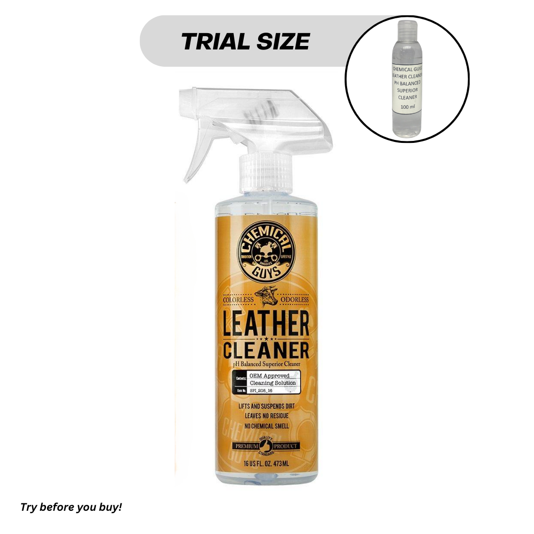 Chemical Guys Leather Cleaner and Conditioner Complete Leather Care