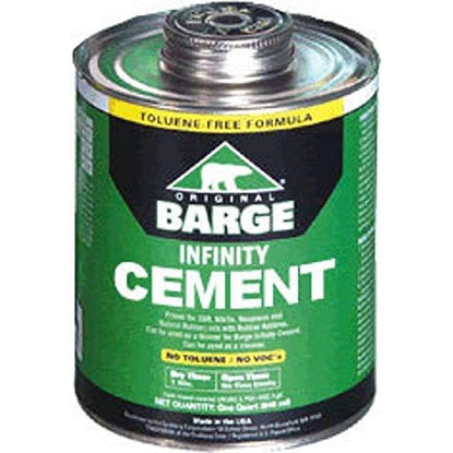 Barge Infinity Universal All-Purpose Cement, Clear Adhesive, 946 ml