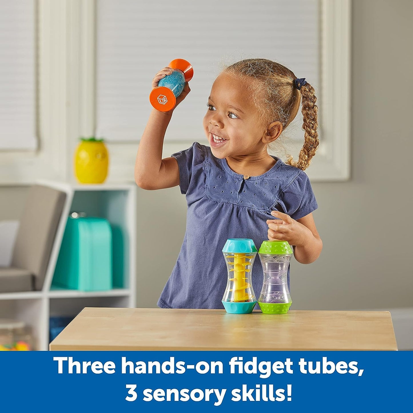 Learning Resources Sensory Trio Fidget Tubes 3+ Ages