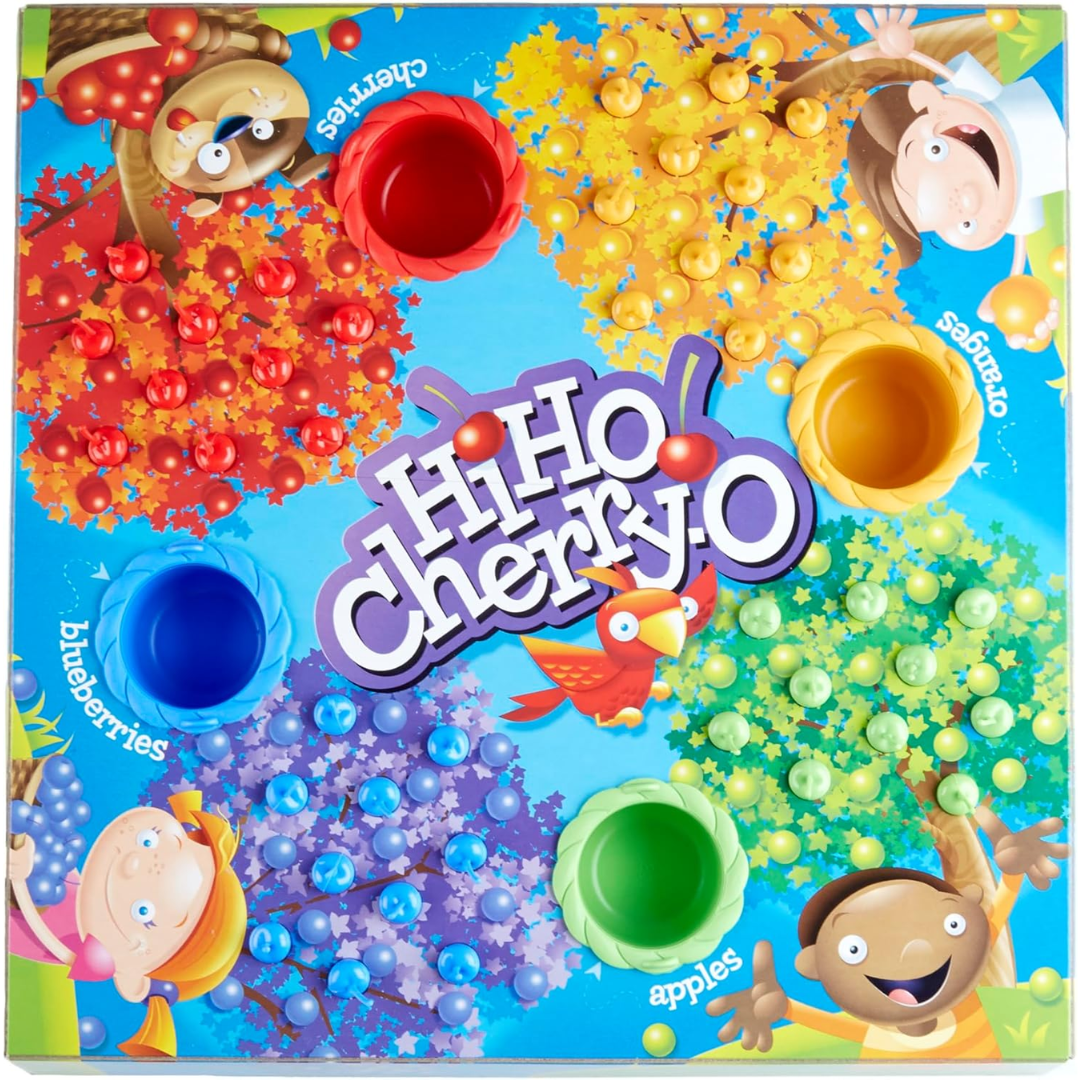 Hasbro HiHo Cherry-O Counting Board Game, 3+
