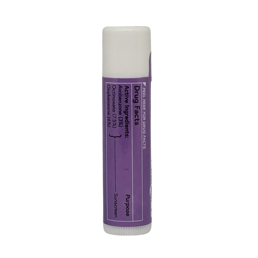 Lizard Lips Lip Balm SPF 22 Broad Spectrum Vanilla Flavor, 0.15 oz / 4.25 g