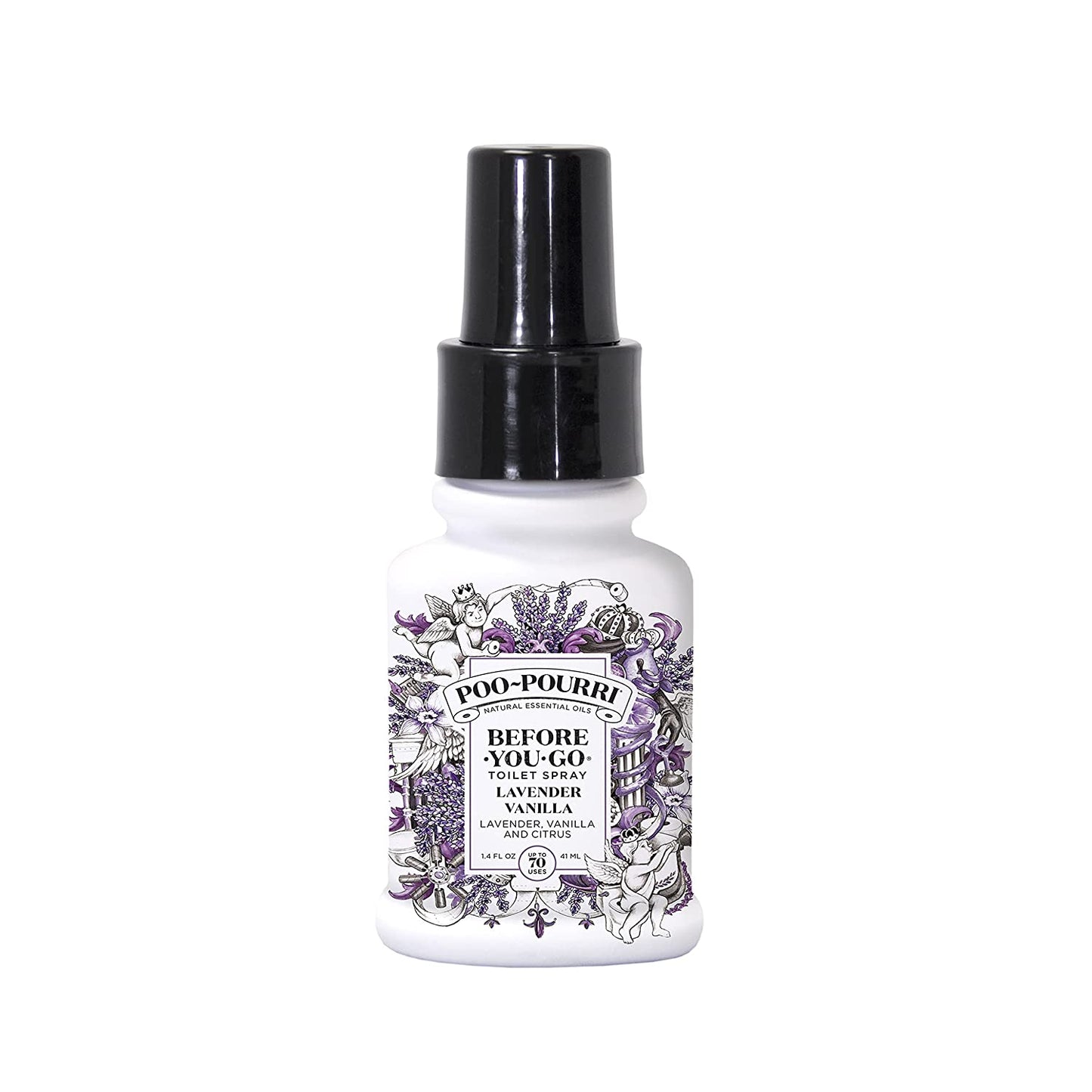 Poo-Pourri Before-You-Go Toilet Spray Bottle, Lavender Vanilla Scent