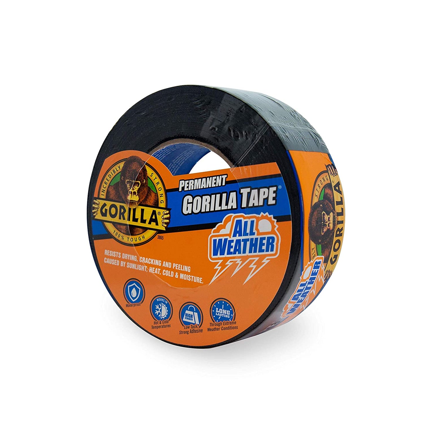 Permanent Gorilla Tape All Weather 1.88" x 25 yd