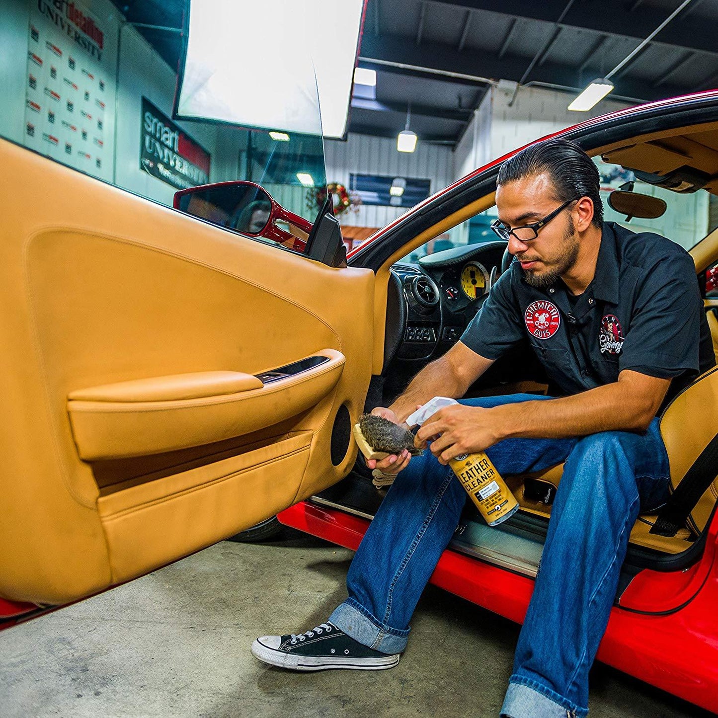 Chemical Guys Leather Cleaner and Conditioner Complete Leather Care