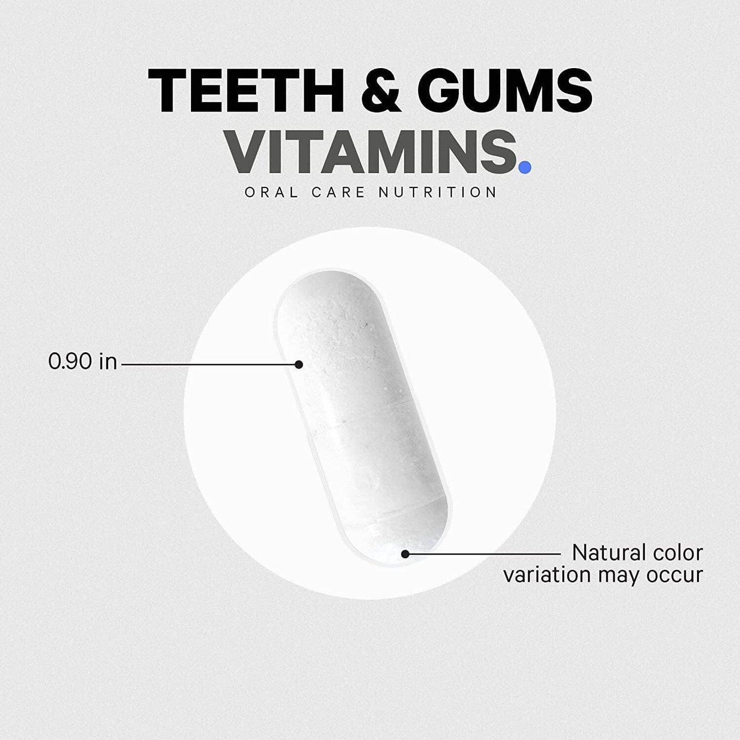 CodeAge Teeth & Gums Vitamins Oral Care Nutrition (90 Capsules)