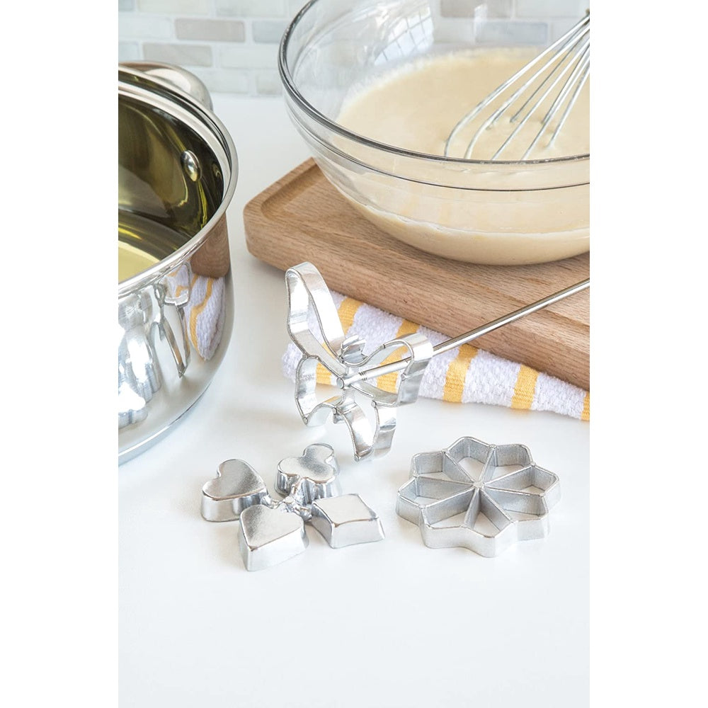 Fox Run Rosette Mold Set, 4 Piece