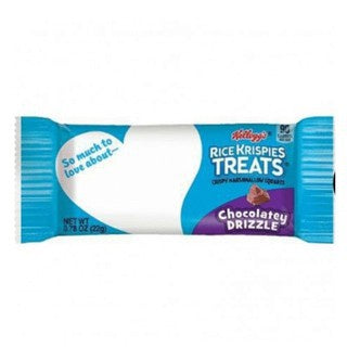 Kellogg's Rice Krispies Treats, Crispy Marshmallow Squares Chocolatey Drizzle, SOLD PER PIECE