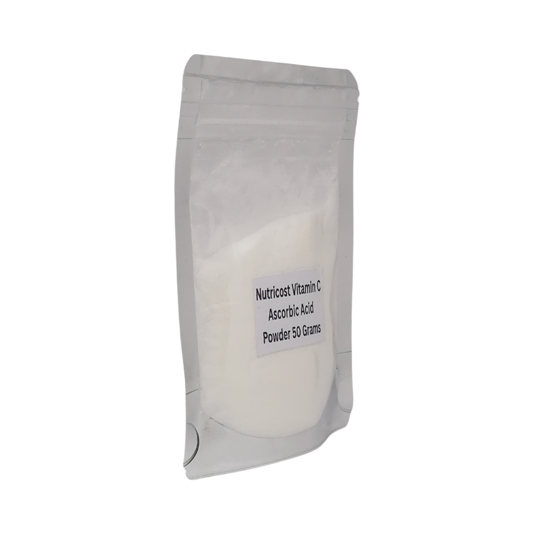 Trial Size Nutricost Vitamin C Ascorbic Acid Powder, 50 g