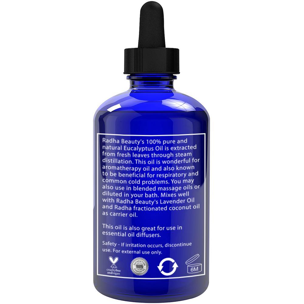 Radha Beauty 100% Pure Radha Eucalyptus Oil 120 ml