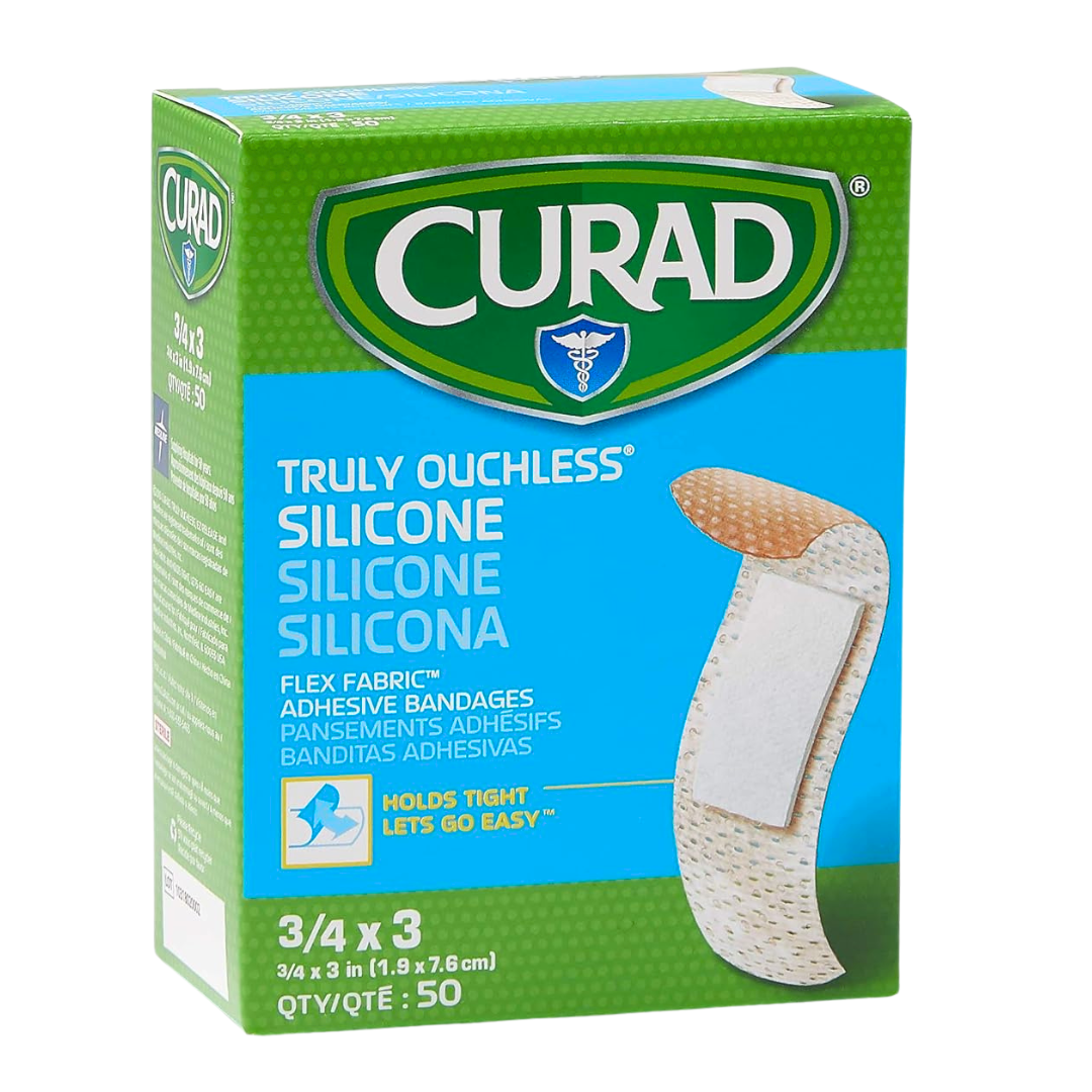 Curad Flex Fabric Adhesive Bandages (1.9 x 7.6cm) 50 Count