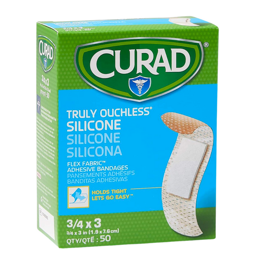 Curad Flex Fabric Adhesive Bandages (1.9 x 7.6cm) 50 Count