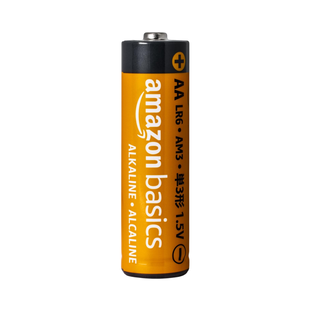 AmazonBasics AA 1.5 Volt Performance Alkaline Batteries