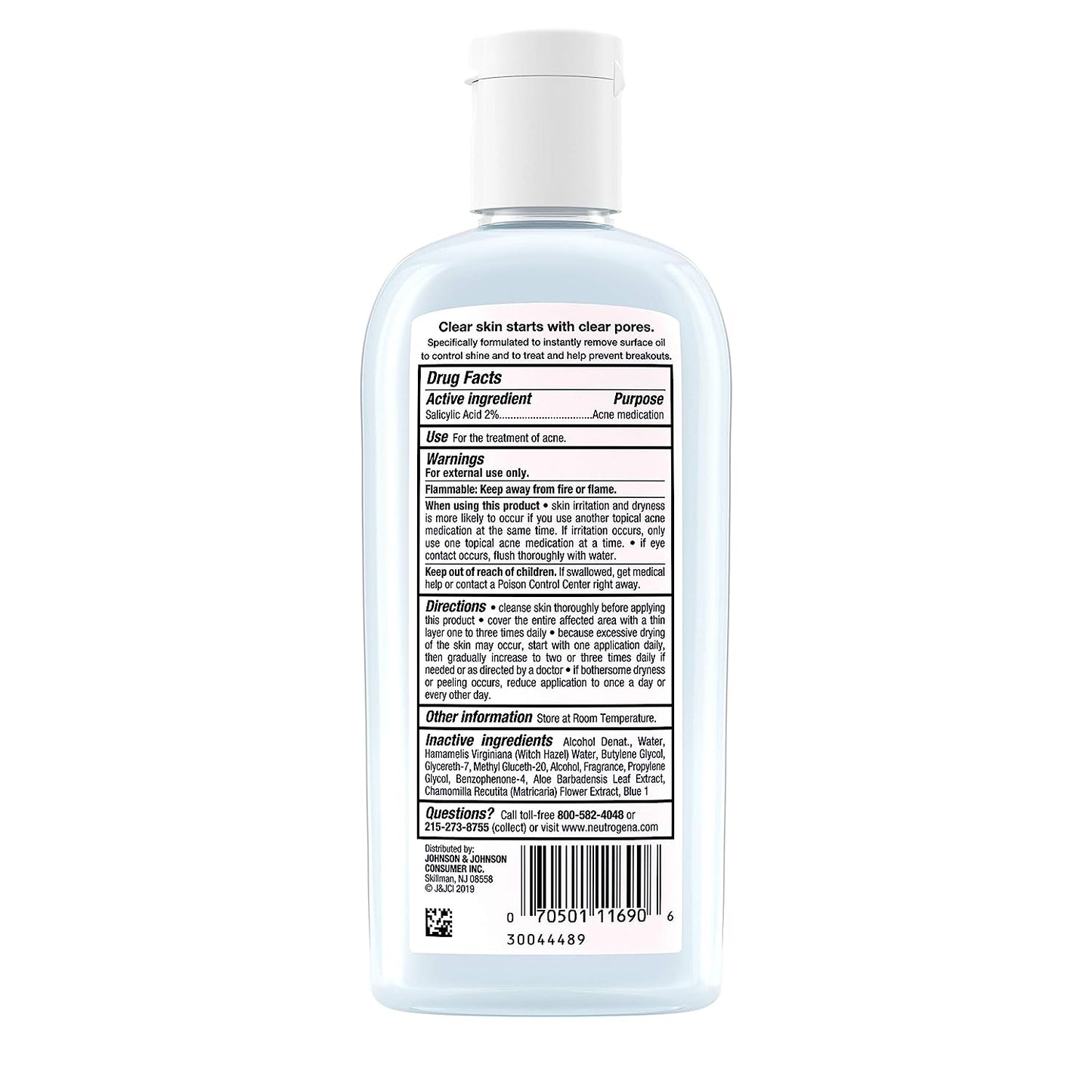 Neutrogena Clear Pore Oil-Eliminating Astringent 236ml / 8 fl oz