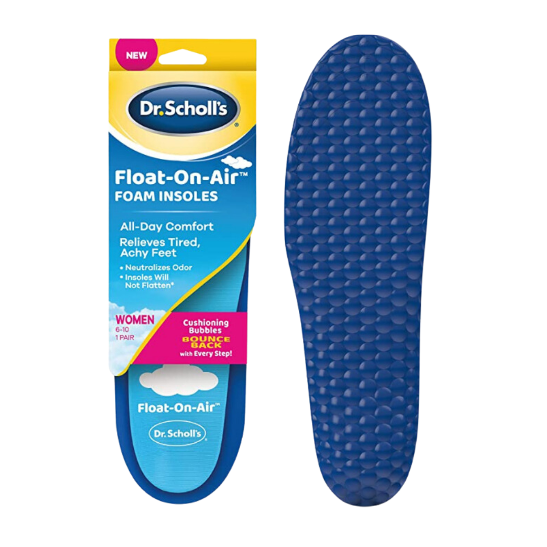 Dr. Scholl's Float-On-Air Foam Insoles All-Day Comfort Bounce Back With Every Step - 1 Pair