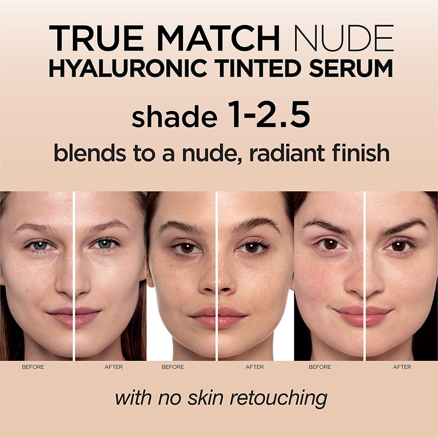 L'Oreal Paris True Match Nude 1% Pure Hyaluronic Acid - 30ml / 1.0 fl oz