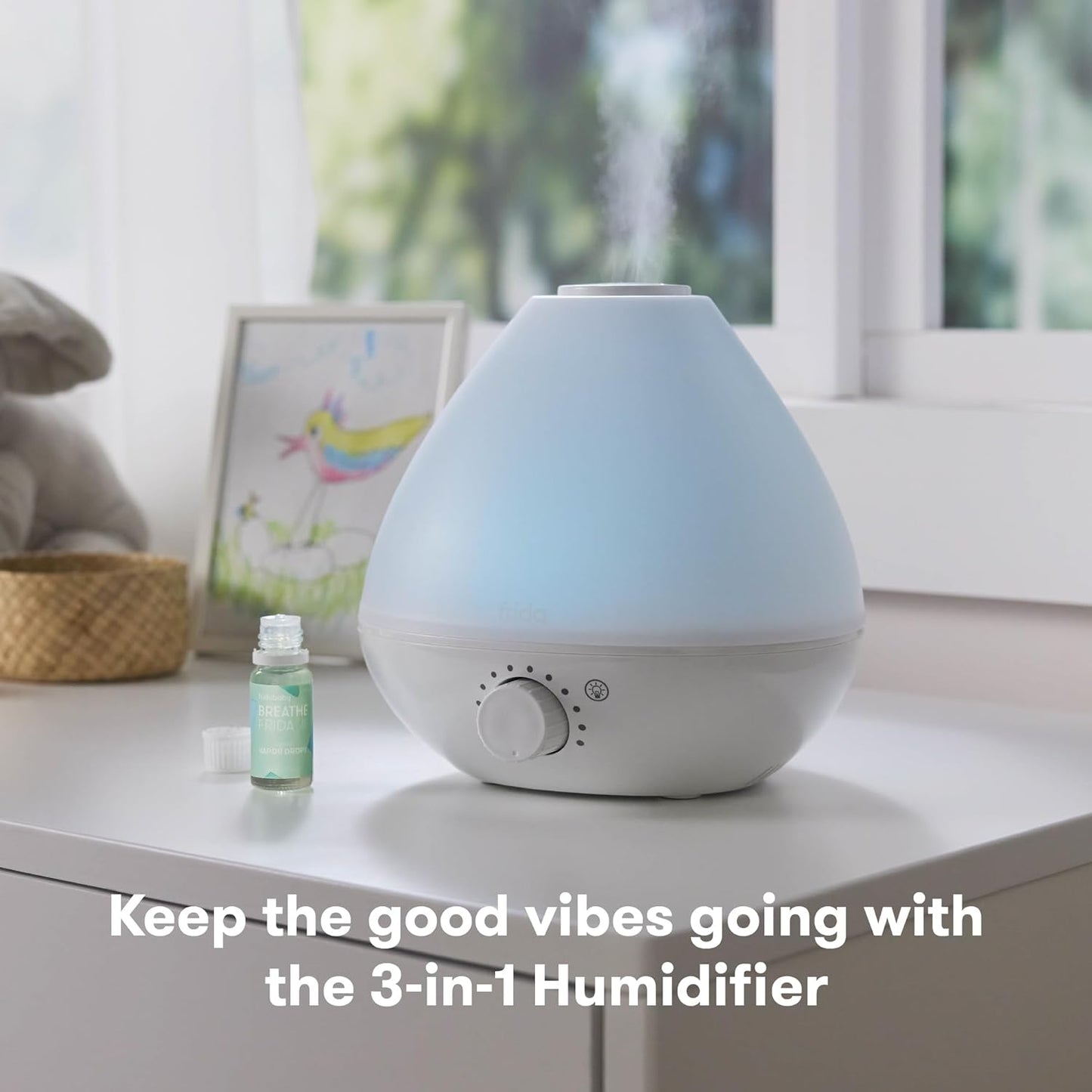 Frida baby Vapor Drops for Bath or Diffuser Organic Essential Oil Eucalyptus 9.5ml / 0.32 fl oz