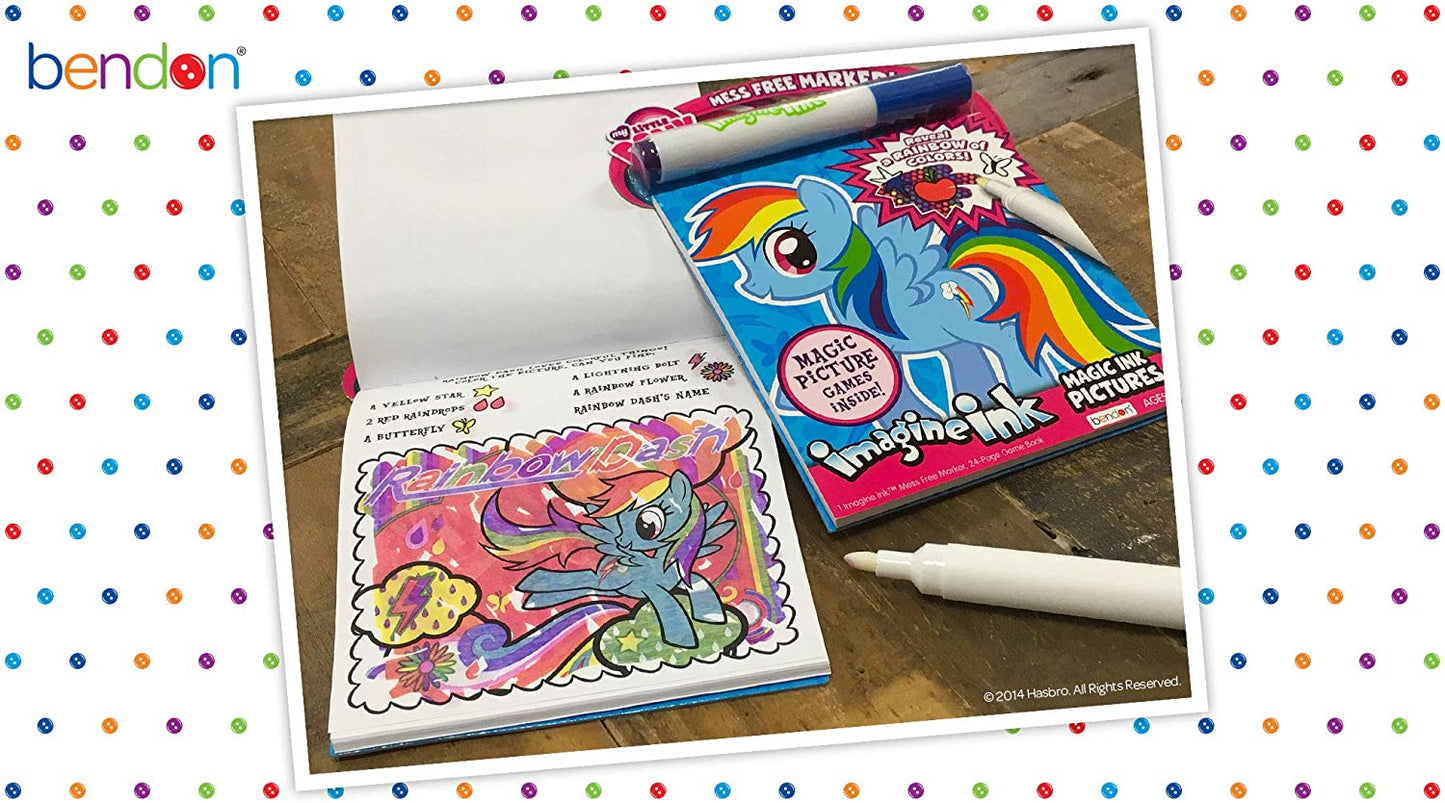 Bendon Imagine Ink My Little Pony Game Book and 1 Imagine Ink for Ages 3+ 1 Count