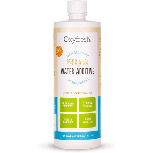 Oxyfresh Premium Pet Dental Care Solution Water Additive, 16 fl.oz / 473 ml