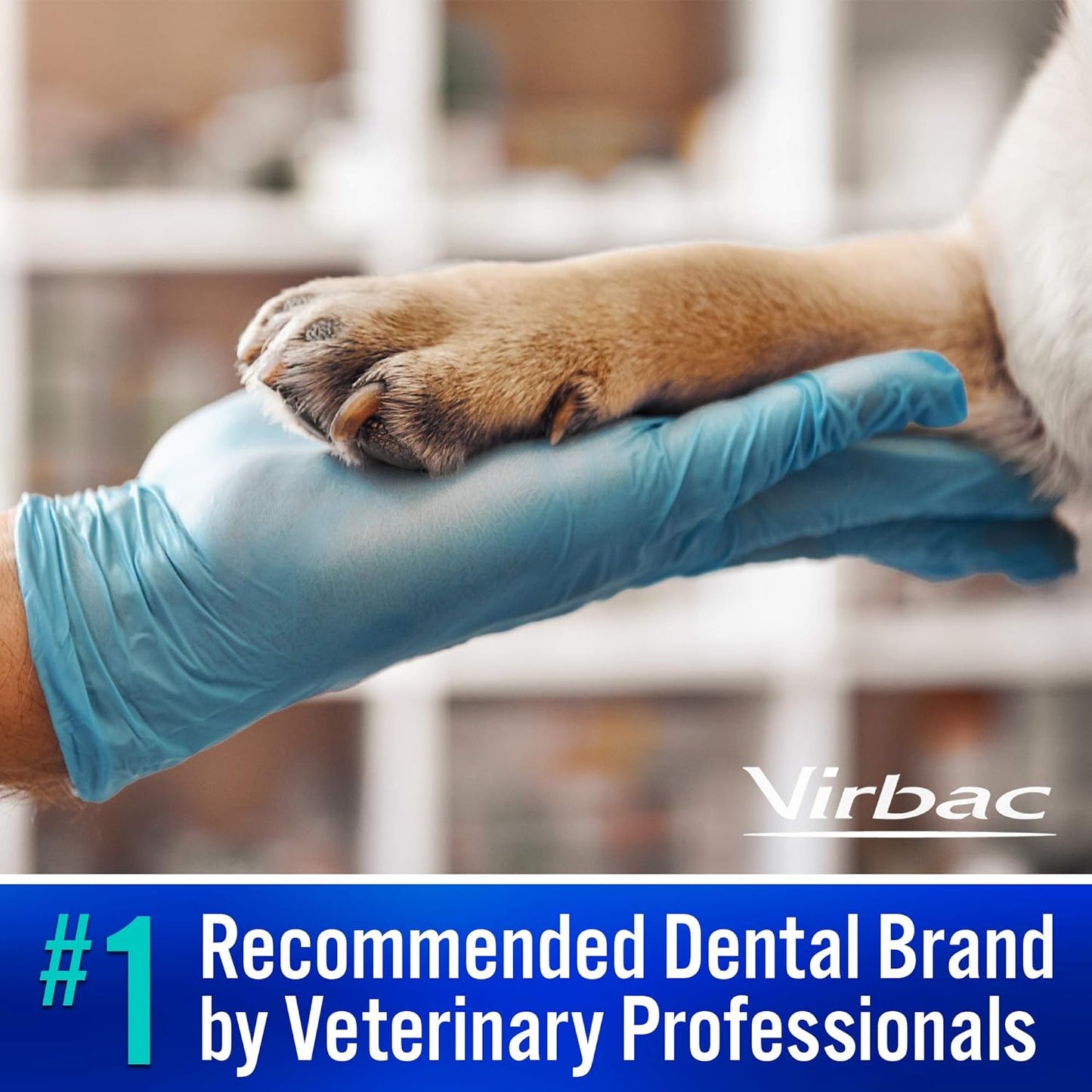 Virbac CET Enzymatic Oral Hygiene Chews for Dogs 515g