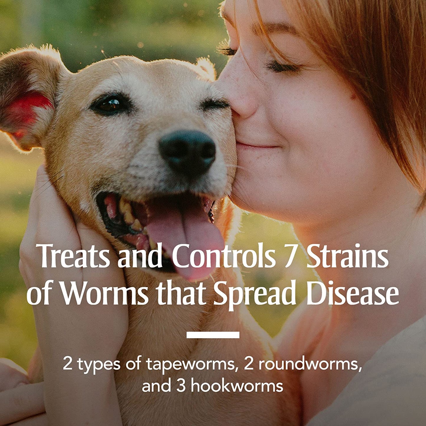 PetArmor 7 Way De-Wormer 30mg for Small Dogs & Puppies (6.0 to 25 lbs.) 2 Flavored Chewables