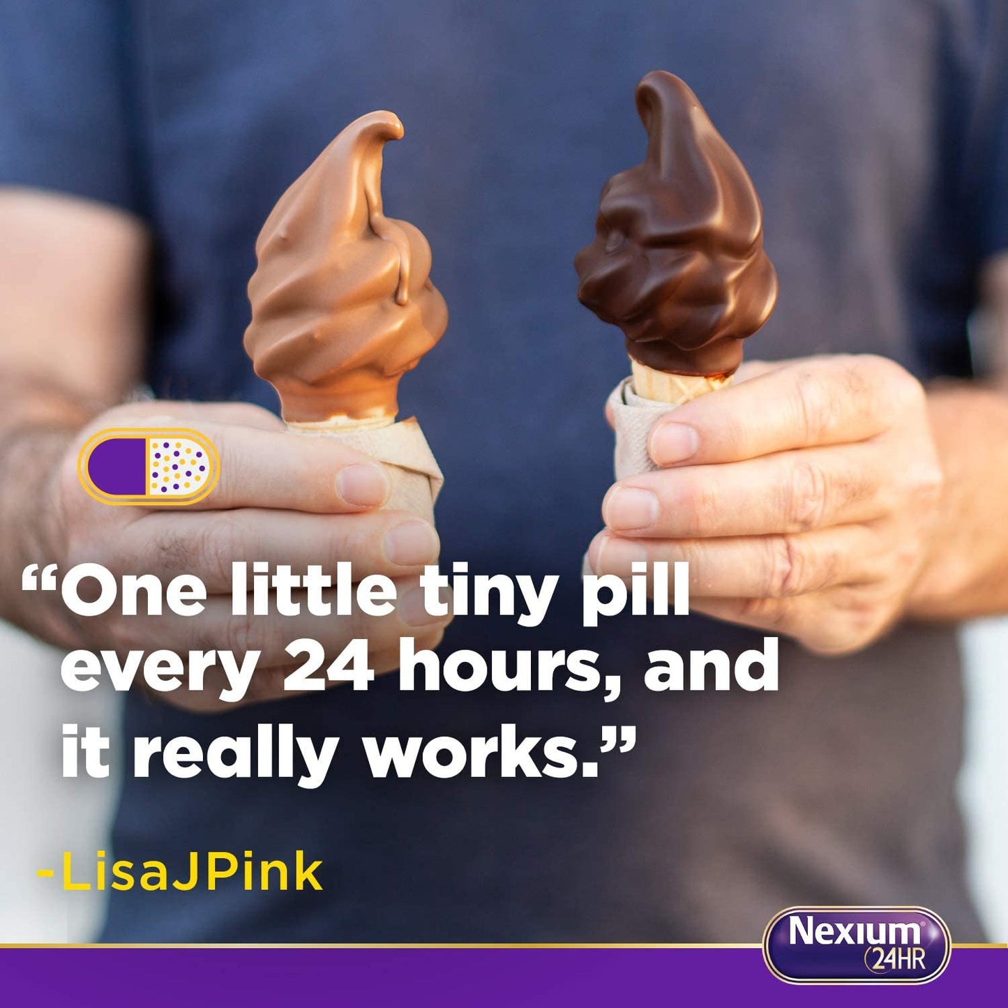 Nexium 24HR All-Day, All-Night Heartburn Relief Capsules (42 Count)