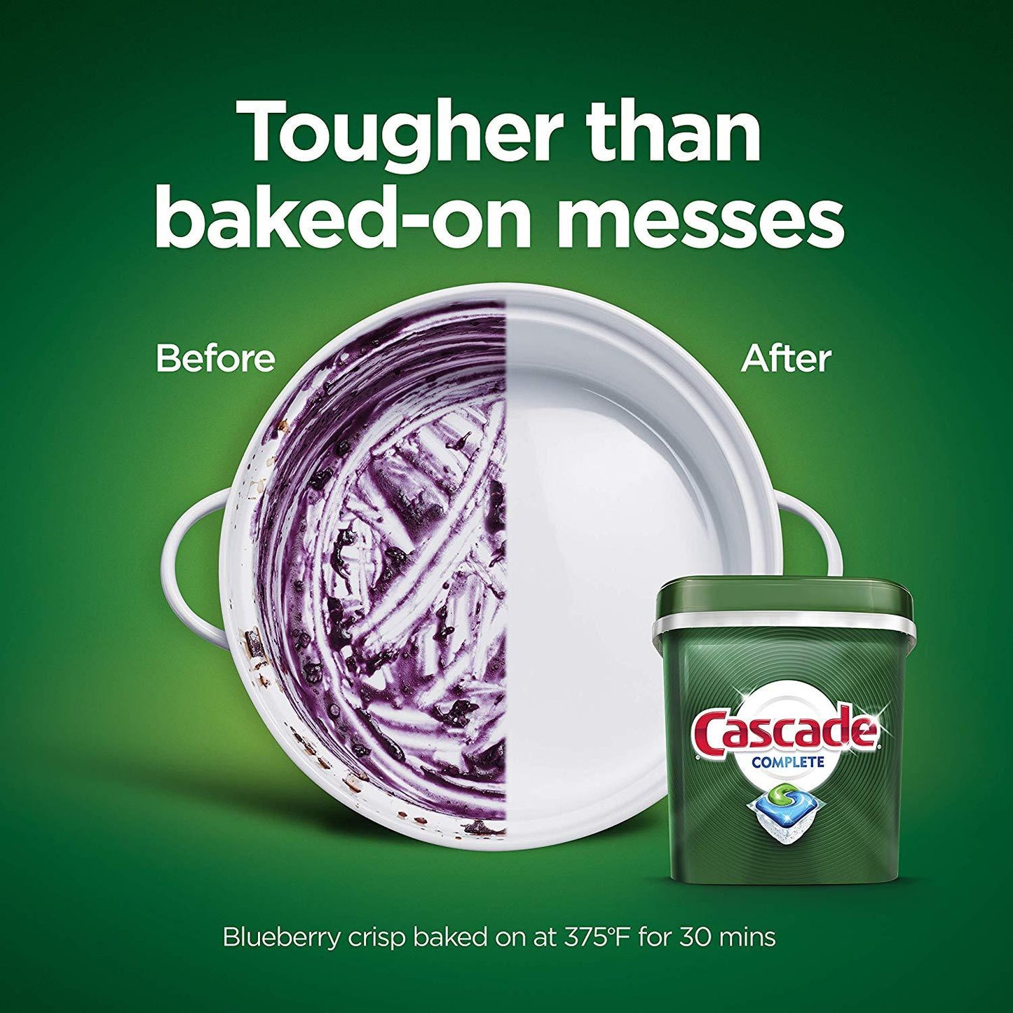 Cascade Complete Actionpacs Dishwasher Detergent, Fresh Scent 78 Count