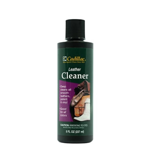 Cadillac Leather Cleaner Great for Shoes, Boots, Handbags, Car Upholstery, Furniture 237 ml / 8 oz