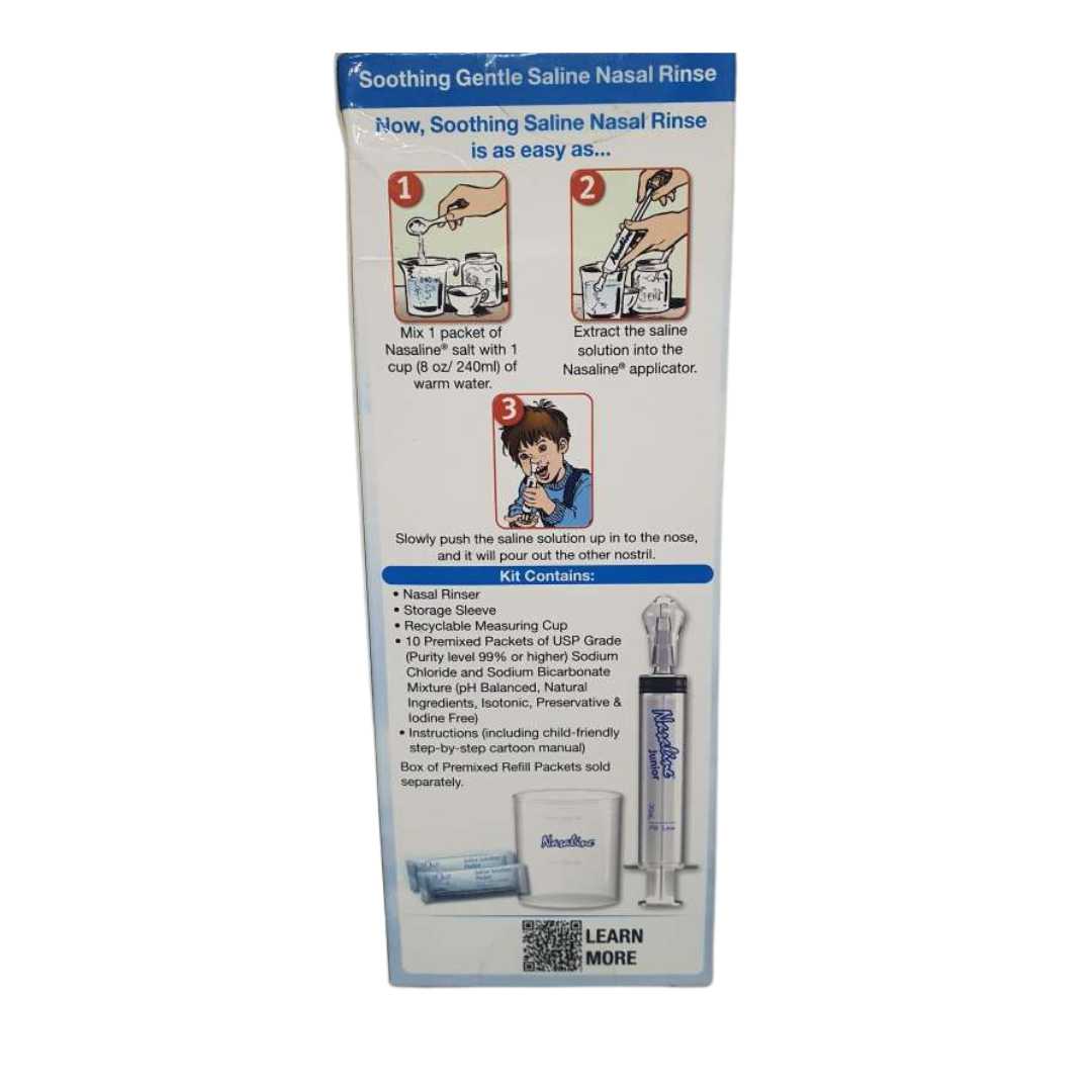 Squip Nasaline Junior Nasal Rinsing System 3.1 Ounce