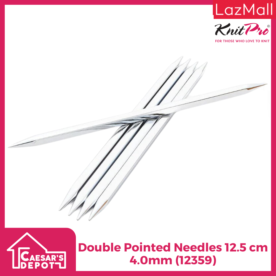 KnitPro Nova Cubics Double Pointed Needles Set - 12.5cm