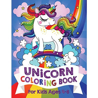 Unicorn Coloring Book: Silly Bear Coloring Book For Kids Ages 4-8 (US Edition)