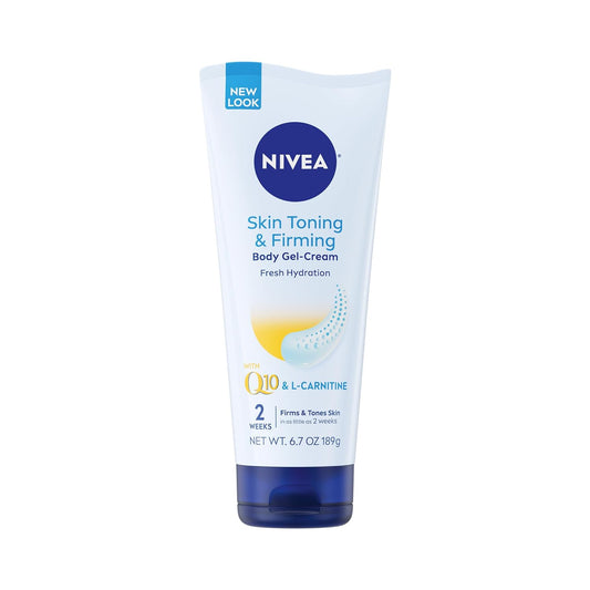 Nivea Skin Toning & Firming Body Gel-Cream Fresh Hydration with Q10 (189g)