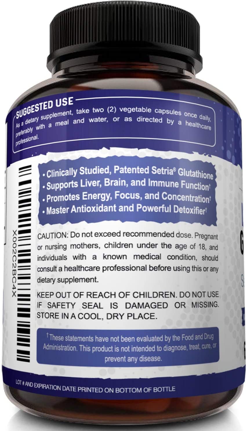 NutriFlair Liposomal Glutathione 700 mg, 60 Capsules