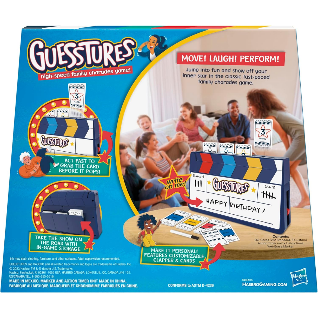 Hasbro Gaming Guesstures Refresh F6421