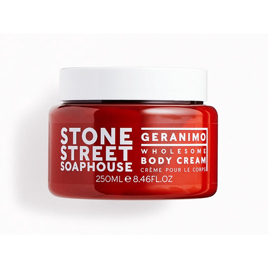 Stone Street Soaphouse Geranimo Wholesome Body Cream 250 mL