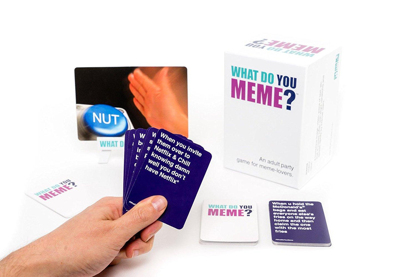 AUTHENTIC What Do You Meme? Adult Party Game (1 Count)