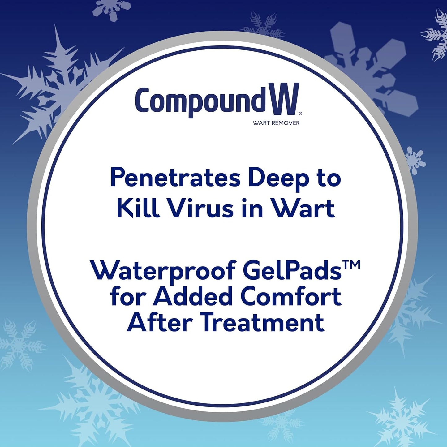 Compound W Nitrofreeze + Gel Pads Wart Removal 1 Pen, 8 Replaceable Tips and 3 Gel Pads