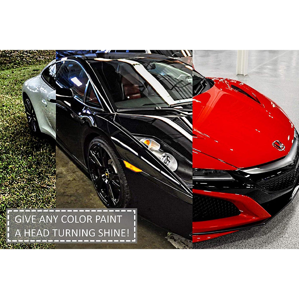 CarGuys Hybrid Wax Sealant with Liquid Carnauba for Shine on All Types of Surfaces, 18 oz Kit