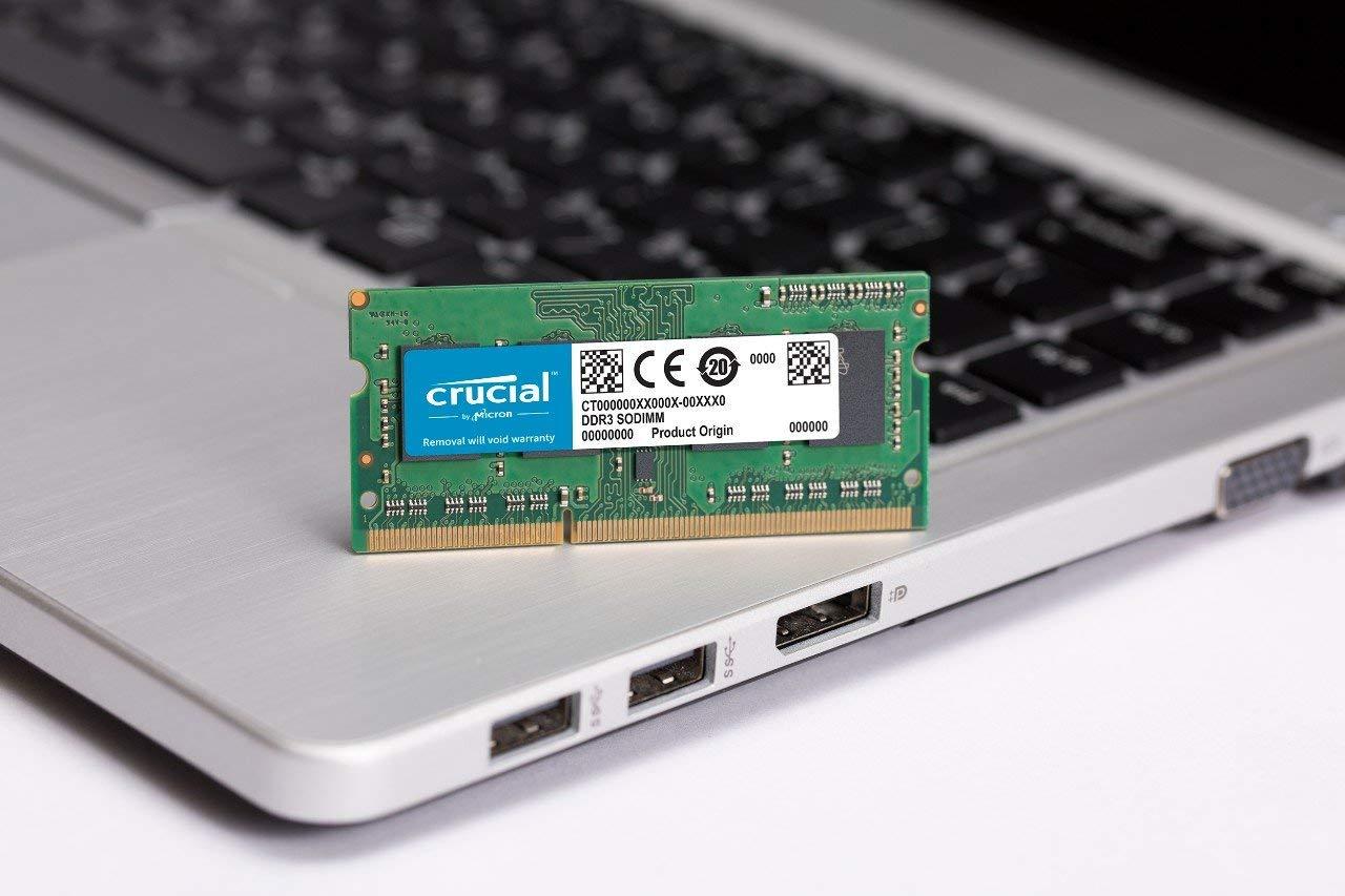 Crucial 2GB Single DDR3/DDR3L 1600 MT/S PC3-12800 Unbuffered