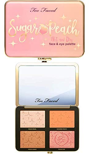 TOO FACED Sugar Peach Face & Eye Palette 4g