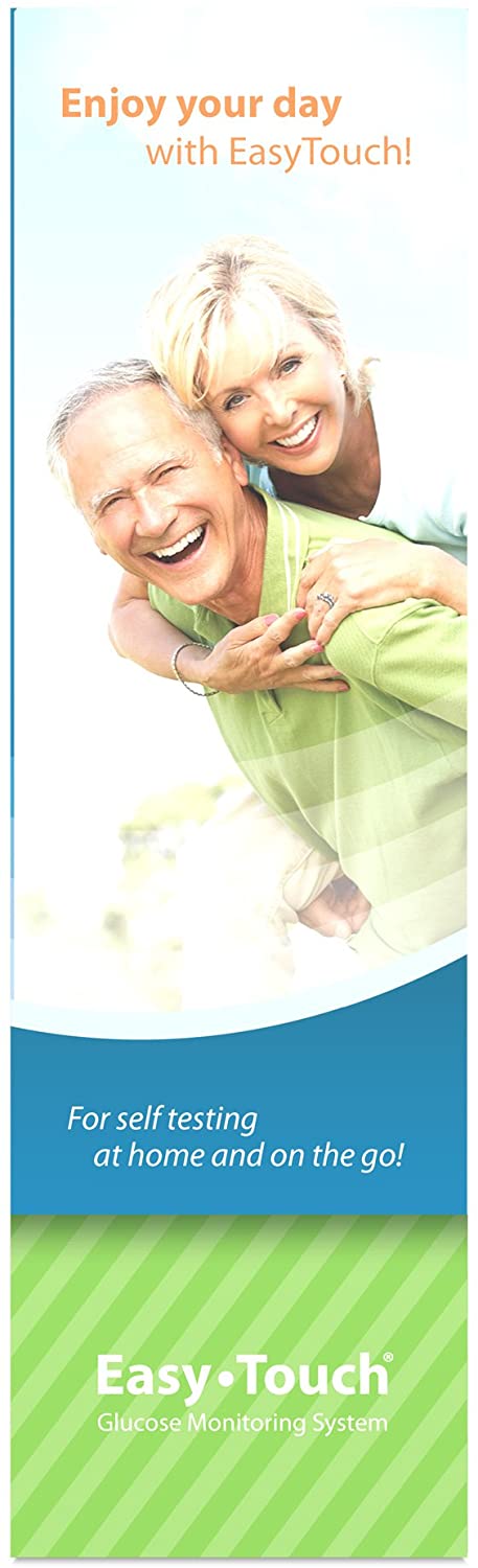 EasyTouch Glucose Monitoring System Includes 10 Twist Lancets and 1 Lancing Device (807001)