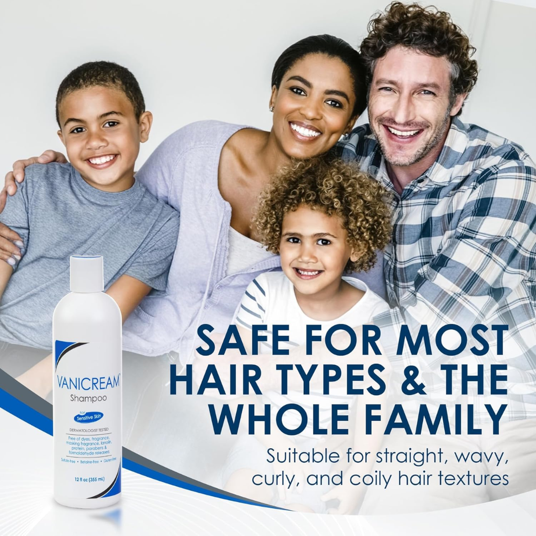 Vanicream Shampoo for Sensitive Skin, 12 oz / 355 ml