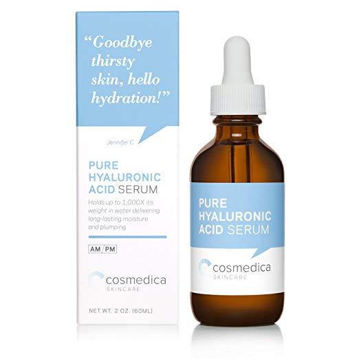 Cosmedica Skincare Pure Hyaluronic Acid Serum, 2 oz. / 60ml