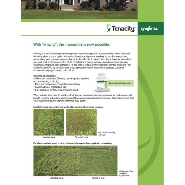 Syngenta 46256 Tenacity Herbicide Clear 8 fl.oz