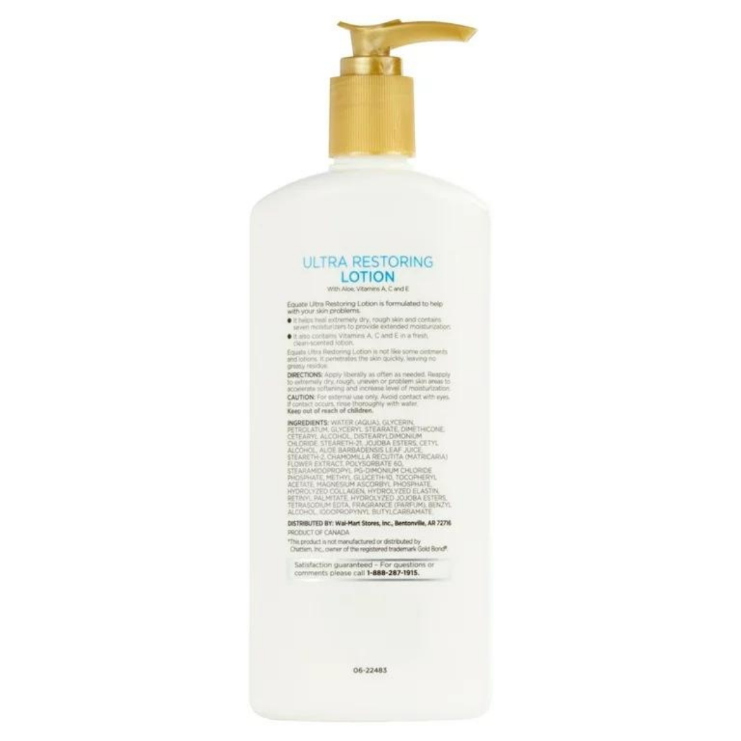 Equate Beauty Ultra Restoring Lotion - 14 oz / 397g