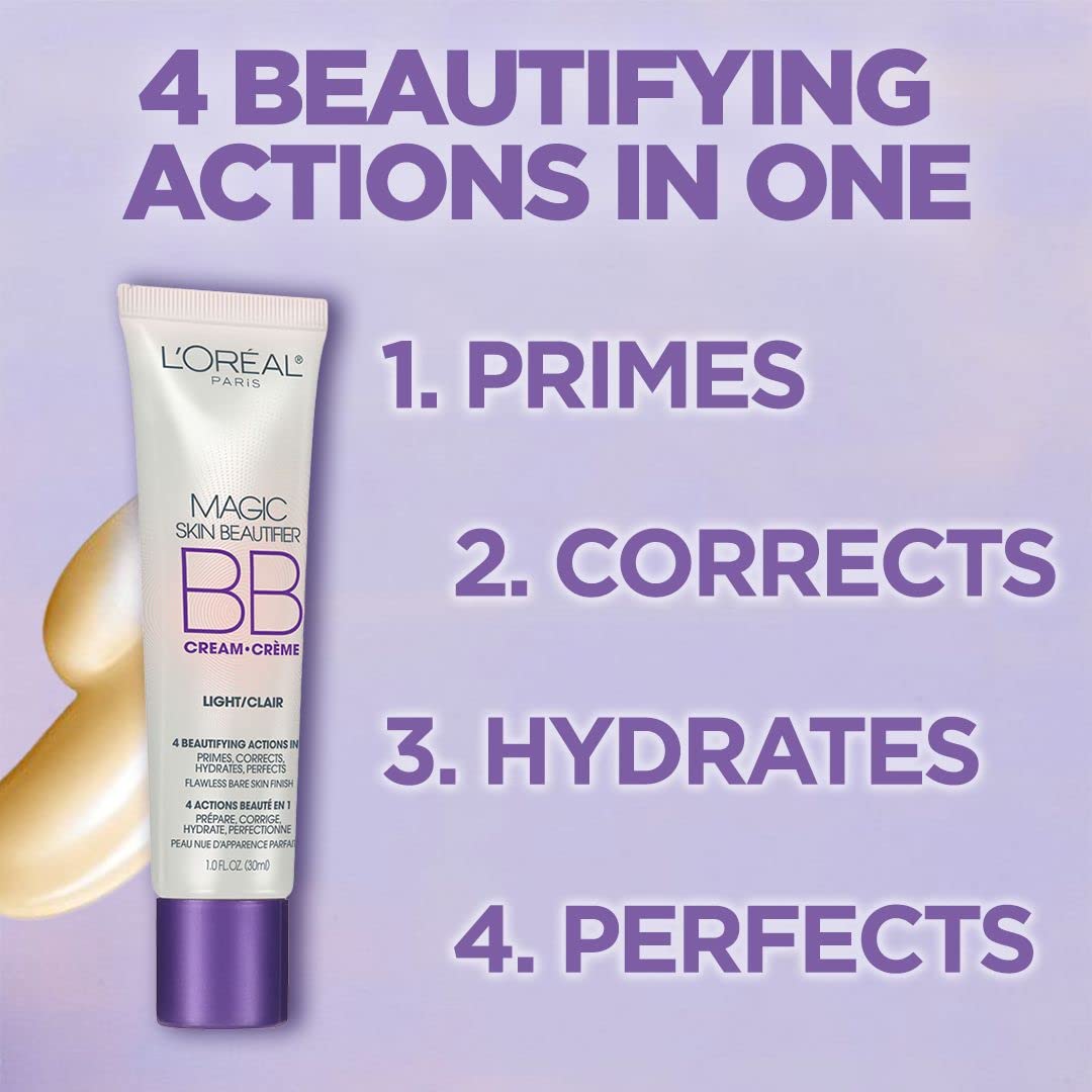 L'Oreal Paris Magic Skinbeautifier BB Cream Antirougeurs 1.0 Fl Oz (30 ml)