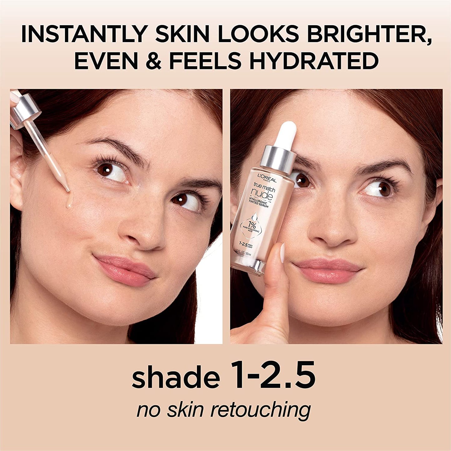 L'Oreal Paris True Match Nude 1% Pure Hyaluronic Acid - 30ml / 1.0 fl oz