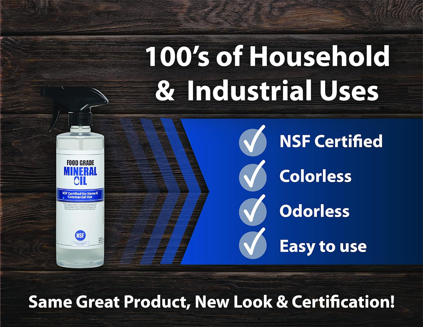 Food Grade Mineral Oil Spray Bottle 473ml