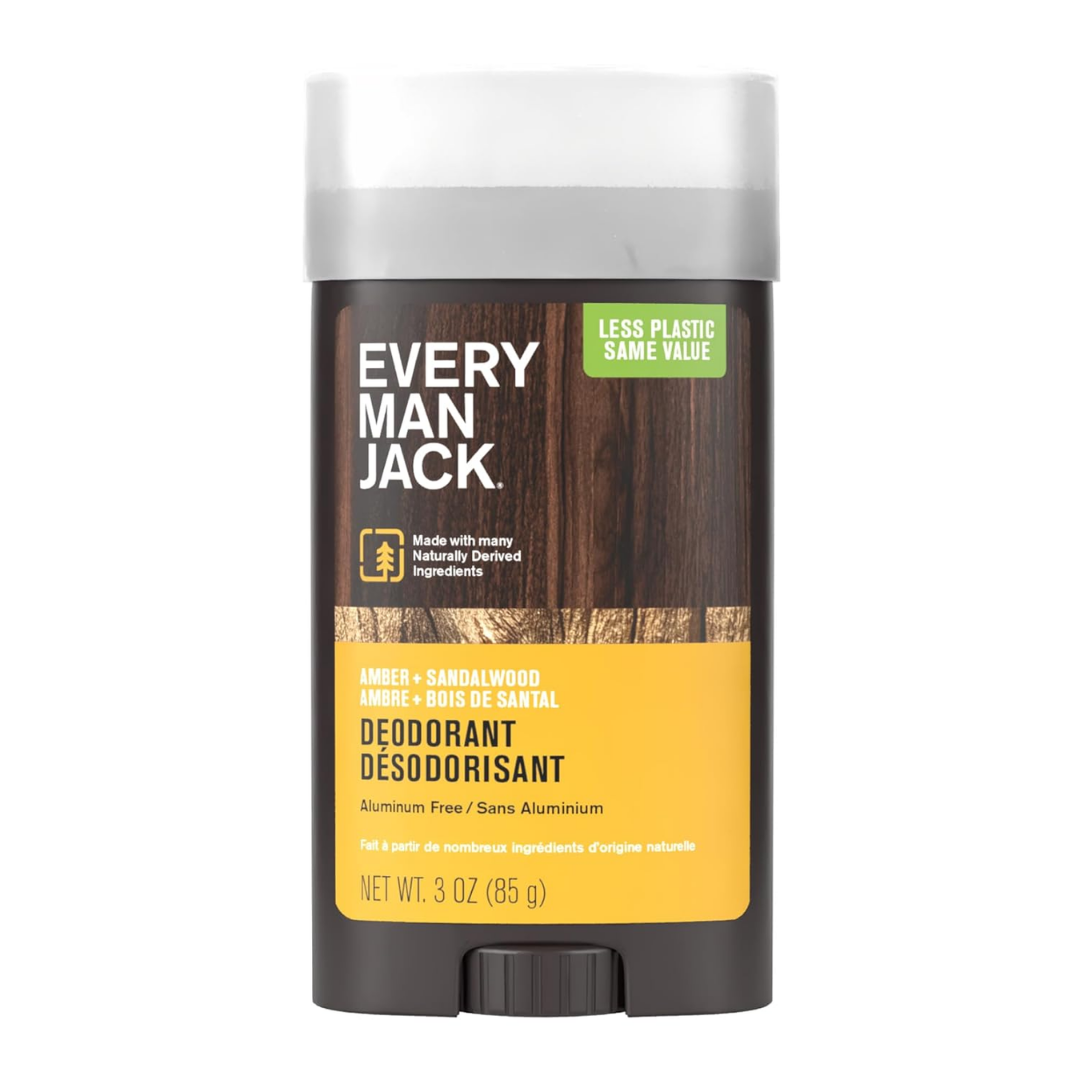 Every Man Jack Deodorant, 85 g / 3 oz