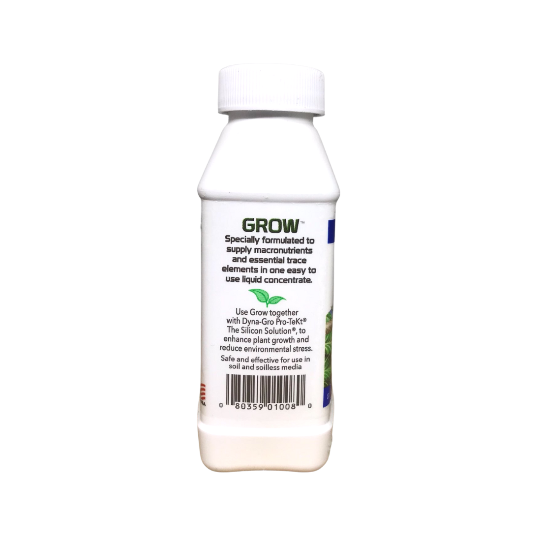 Dyna-Gro Grow Liquid Plant Food Enhance Plant Growth 7-9-5 8 Fl Oz (236.5ml)